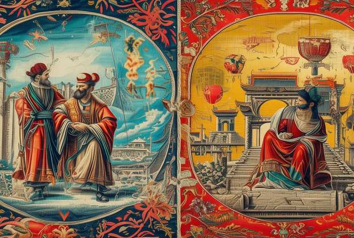 外国名人与中国历史故事的区别、外国名人与中国历史故事的区别和联系
