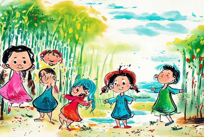 水墨故事画 - 水墨故事画幼儿表征 水墨故事画 - 水墨故事画幼儿表征