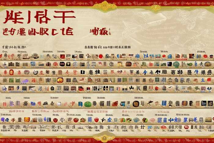 中国历史朝代海报（中国历史朝代海报英文版）