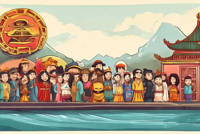 中国历史朝代卡通 - 中国历史朝代图漫画
