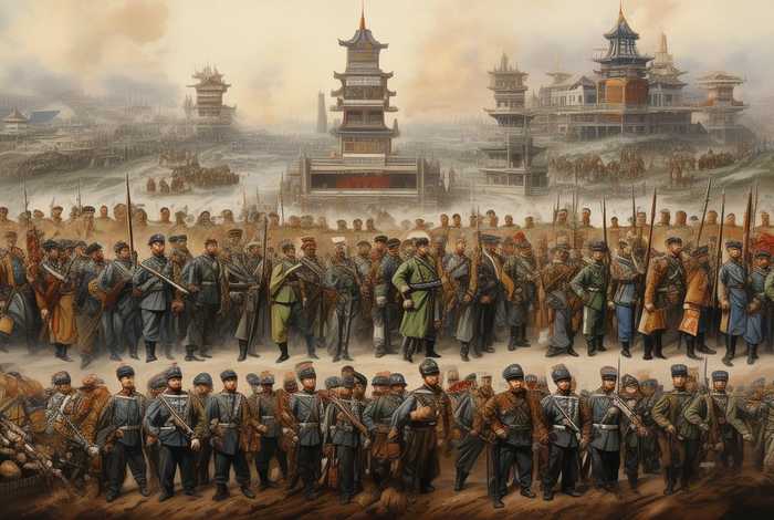 中国近代军事历史发展史 中国近代军事历史发展史图片
