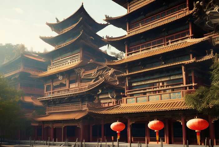 中国古代建筑英文介绍，中国古代建筑英文介绍带翻译