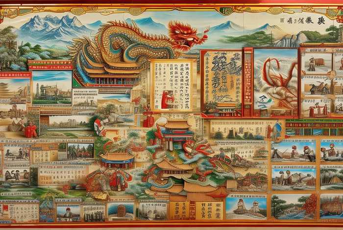 中国历史的板报；中国历史板报图片