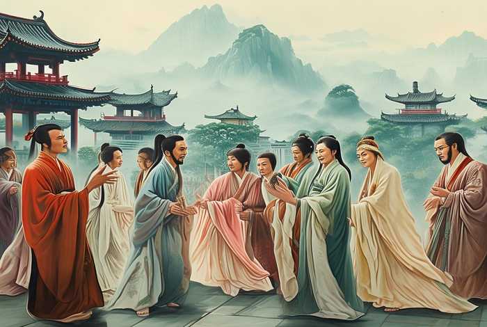 中国古代故事片 中国古代故事片头视频素材