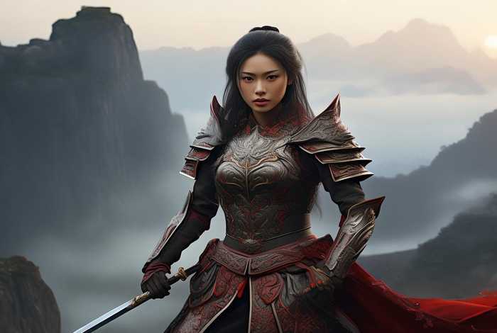 中国古代巾帼女将故事、中国古代巾帼女将故事简介