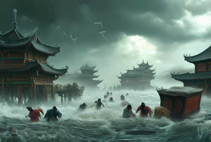 中国古代大洪水故事，中国古代大洪水故事有哪些