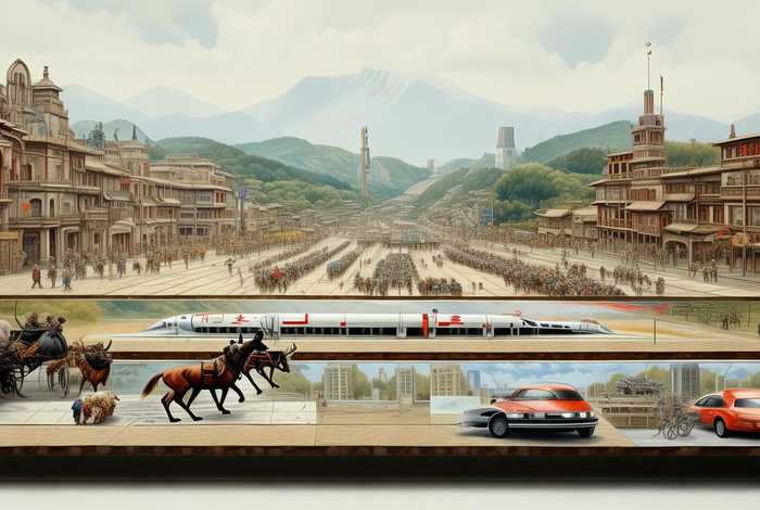 中国交通从古至今的发展史，中国从古至今的交通发展过程