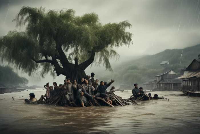 中国洪水的故事（中国关于洪水的故事）
