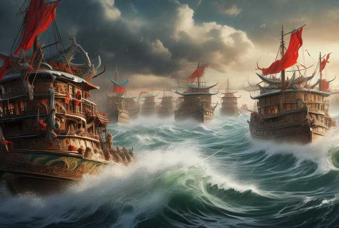 中国古代历史上的海战故事；关于中国古代海战的电影