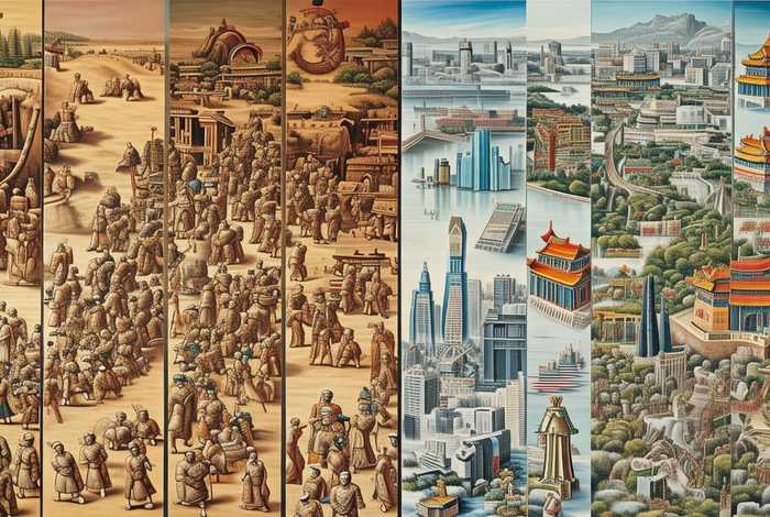 中国历史从古至今的讲解（中国历史从古至今的讲解视频）
