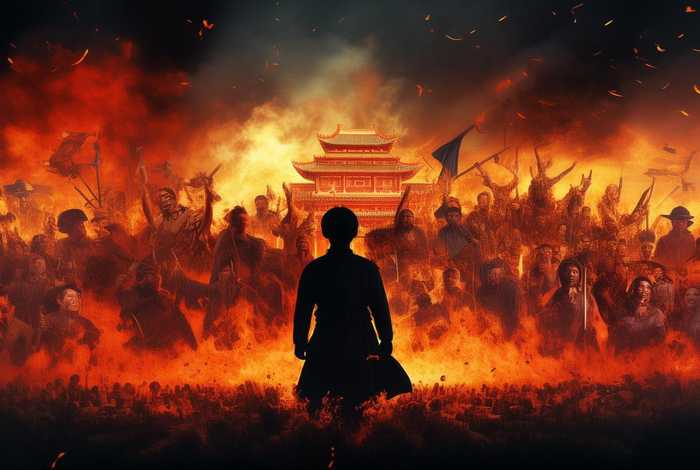 中国历史超燃混剪反抗；中国历史超燃剪辑