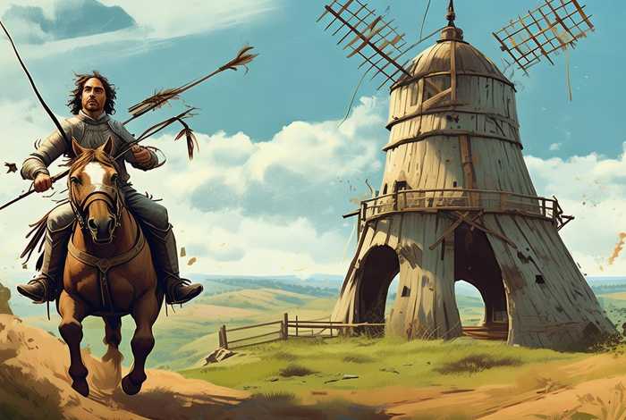 堂吉诃德典故，堂吉诃德的经典故事