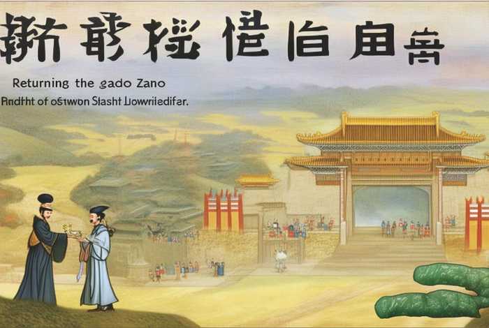 图说中国文化故事 - 图说中国文化故事与战国城予赵文化还璧归赵