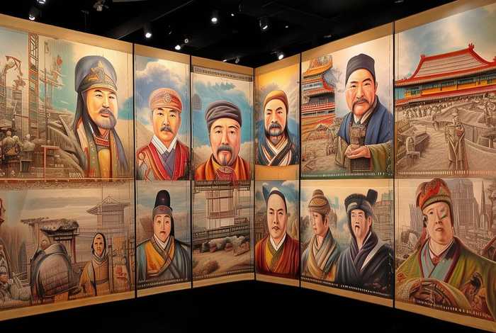 中国历史朝代和代表人物一览表全部；中国历史朝代和代表人物一览表全部图片