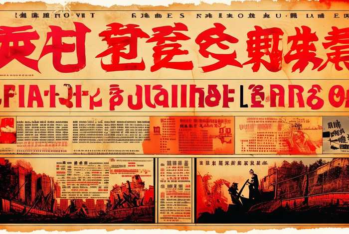 中国红色历史小报，中国红色历史小报内容