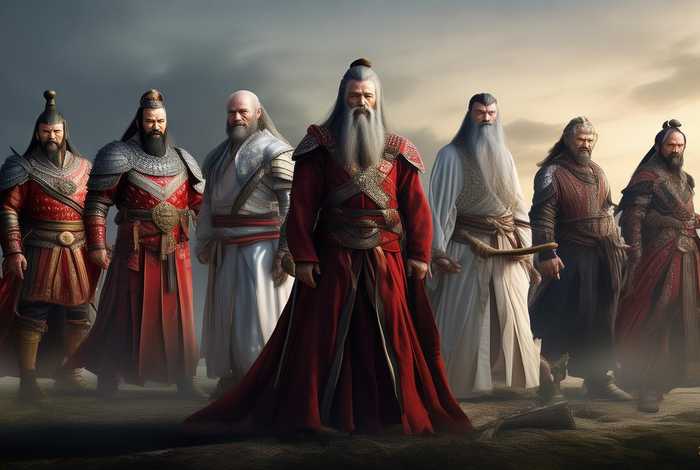 中国古代五大英雄，中国古代五大英雄人物