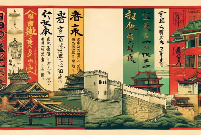 中国历史朝代为主题的手抄报；中国历史朝代为主题的手抄报模板