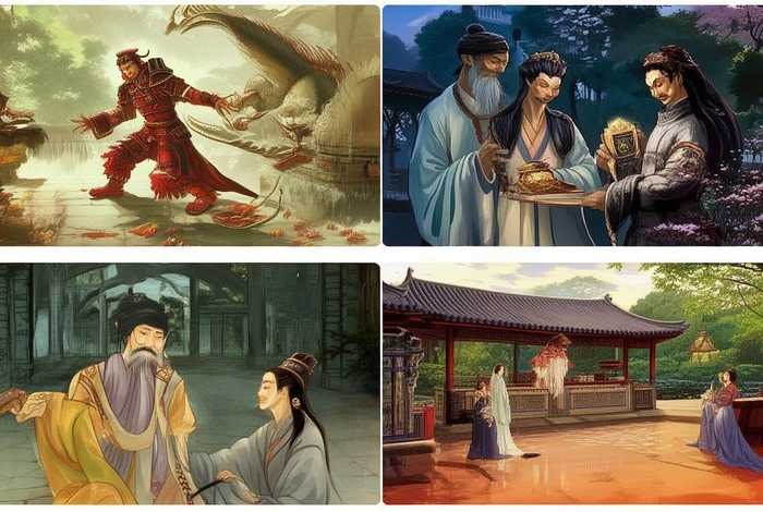 中国古代四大名著的故事 中国古代四大名著的故事简介