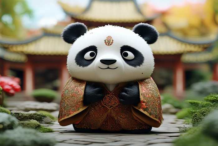 熊猫脸中国历史故事；熊猫脸的原型