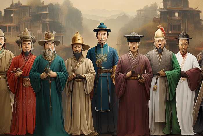隋到清的十位重要的历史人物，隋到清的十位重要的历史人物有哪些