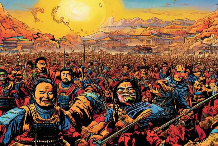 中国历史代表事件漫画 中国历史代表事件漫画图片