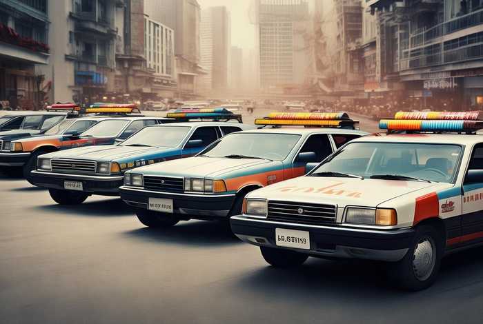 中国的警车演变史视频，中国的警车演变史视频播放