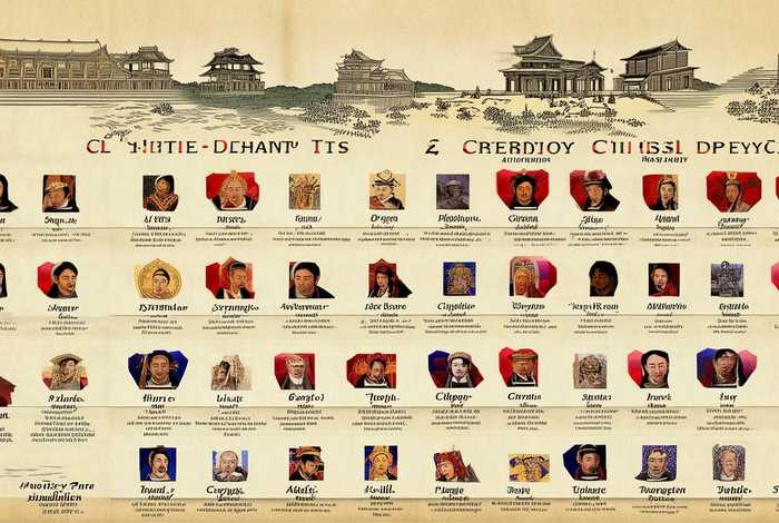 中国历史朝代顺序表图 中国历史朝代顺序表图片