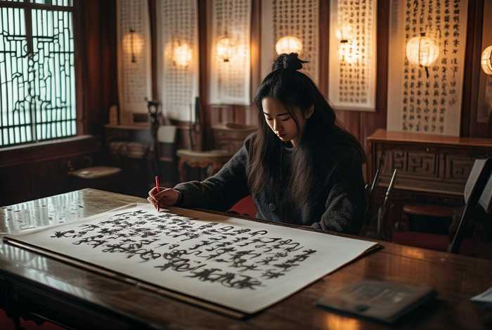中国故事书法作品（中国故事书法作品内容）