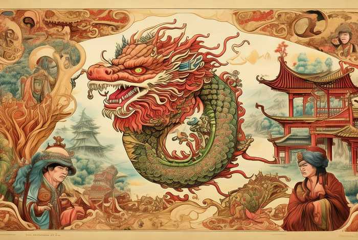 中国历史的由来及神话故事手抄报、中国历史的由来及神话故事手抄报简单