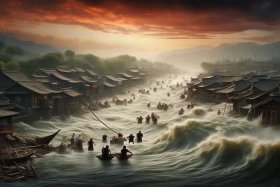 中国洪水历史（中国洪水历史记录）