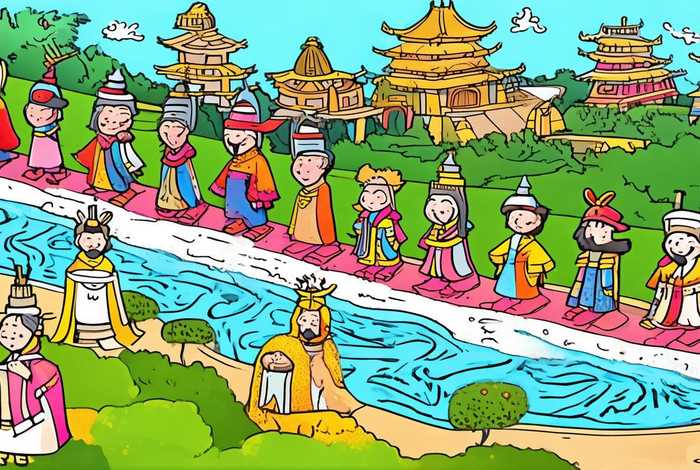 中国历史朝代儿童版卡片（中国历史朝代手抄报图片）