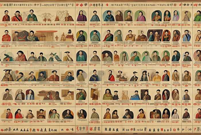 中国历史朝代皇帝顺序完整表图全部（中国历史朝代帝王顺序表图）