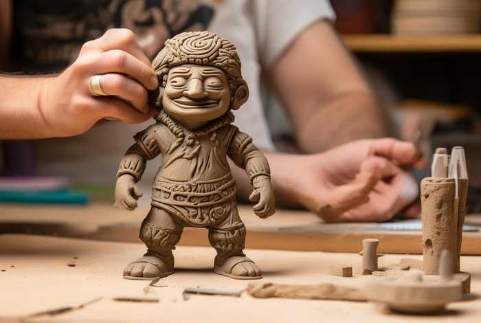 粘土古代人物教程图解、粘土古代人物简单教程 粘土古代人物教程图解、粘土古代人物简单教程