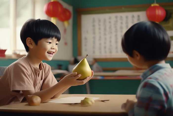 中国故事课本、中国故事课本剧表演视频孔融让梨的英语剧本