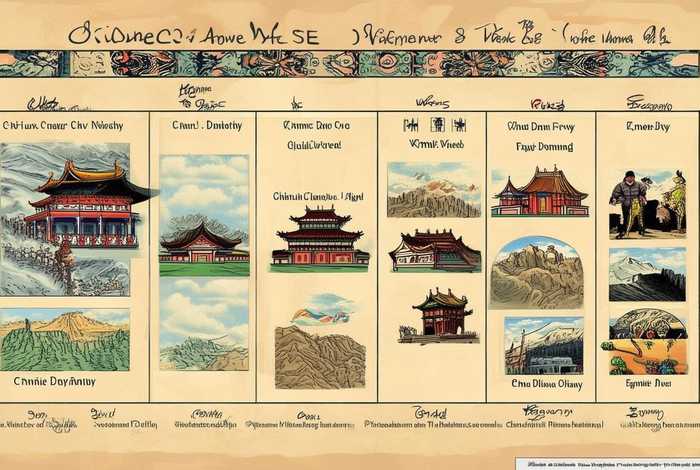 中国历史断代划分；中国历史断代划分图