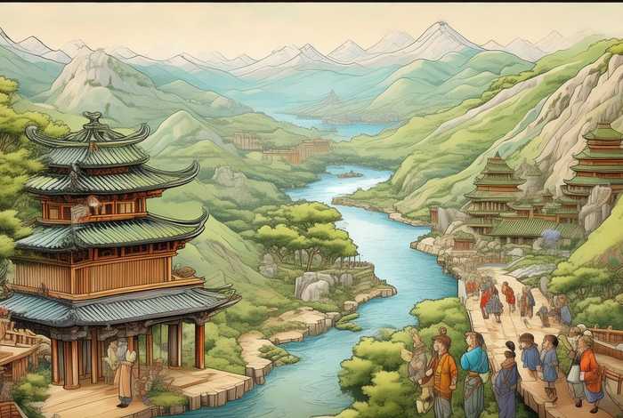 中国历史地理绘本故事图片素材；中国历史地理绘本故事图片素材高清