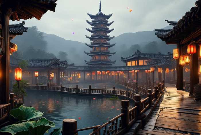 中国传统故事背景图ppt，中国传统文化背景图ppt