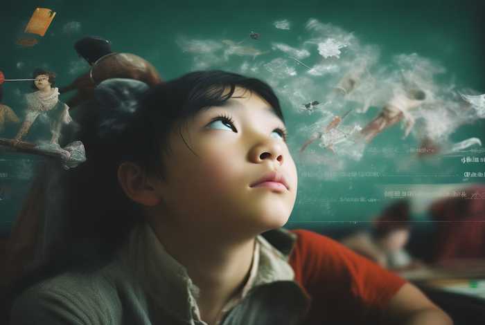 上课走神时老师让我背中国历史；上课走神被老师抓心理活动