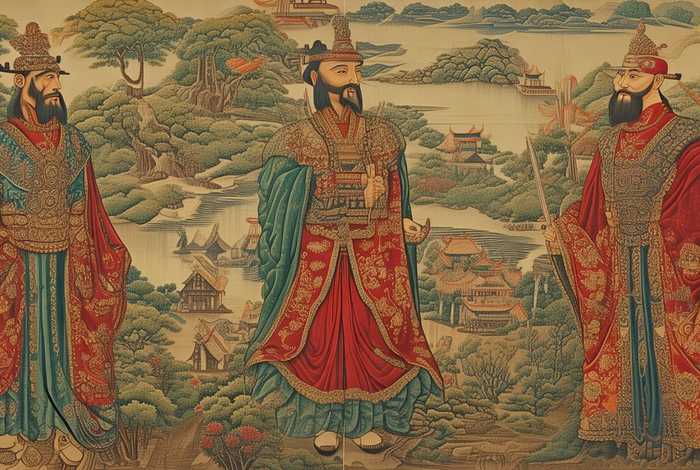 阎立本的历代帝王图（阎立本的历代帝王图是什么时期的帝王）