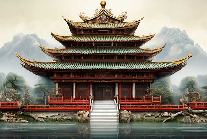 中国古建筑的故事、中国古建筑故事和传说的图画有哪些