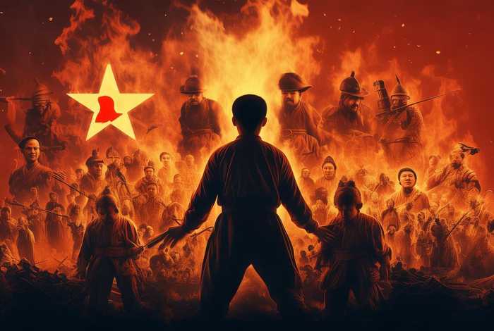 中国历史超燃混剪反抗；中国历史超燃剪辑