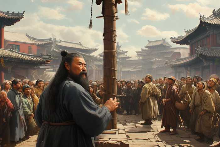 商鞅立木建信寓言故事(商鞅立木寓言故事) 商鞅立木建信寓言故事(商鞅立木寓言故事)