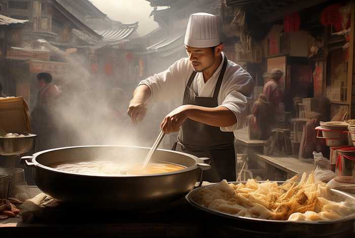 中国历史发明美食的故事简短，中国历史发明美食的故事简短一点
