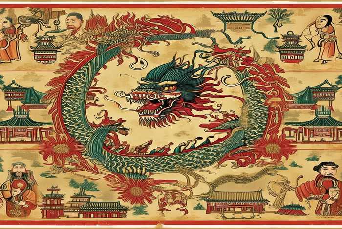 中国历史的由来及神话故事手抄报、中国历史的由来及神话故事手抄报简单