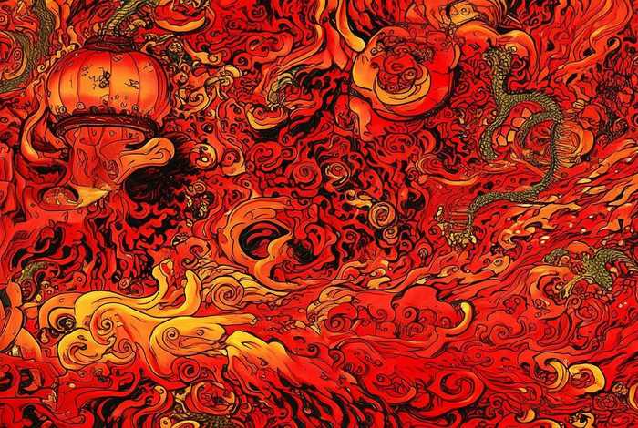 中国红故事图片 中国红色故事手抄报图片