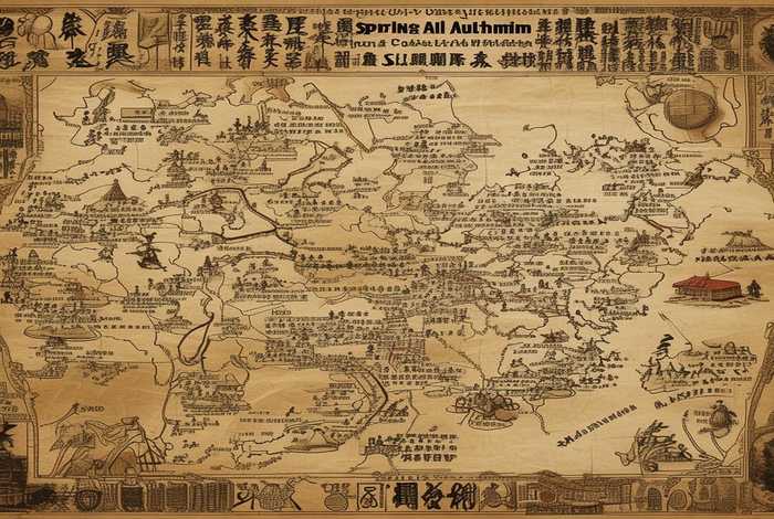 中国历史春秋战国史、中国历史春秋战国史思维导图