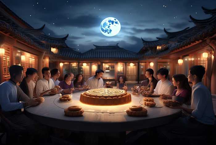 中国故事中秋节英语朗诵，中国故事中秋节英语朗诵稿子