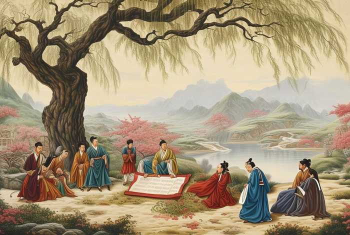 中国古代历史故事绘画；中国古代历史故事绘画图片