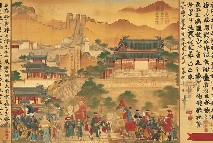 中国历史带汉字大型画作 中国历史带汉字大型画作有哪些