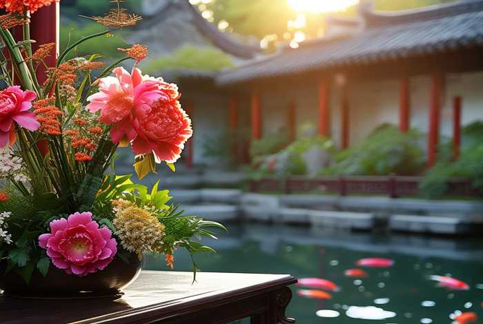 中国花道的历史渊源、中国花道的历史渊源简介